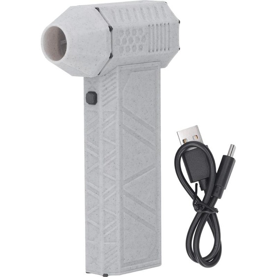 Jet Dry Blower 120000 tr/min Mini-séchoir portable sans fil pour voiture avec 3 vitesses, rechargeable via USB-C, idéal pour les claviers, blanc