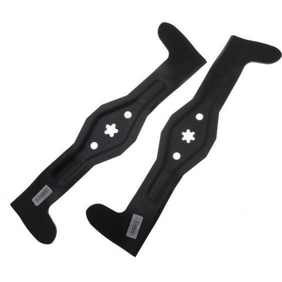 Jeu de 2 lames pour autoportée coupe 92cm ayp électrolux éjection arrière
