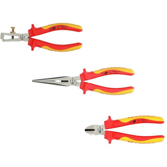 Jeu de 3 pinces isolées 1000V - HANGER - 231098