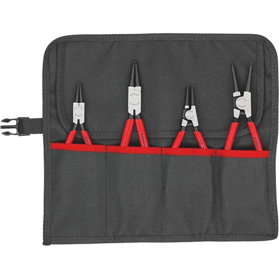 Jeu de 4 pinces à fusibles dans une trousse à roulettes Knipex | 4003773081548