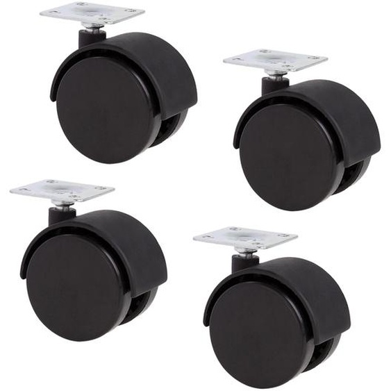 Jeu de 4 roulettes pour multicases