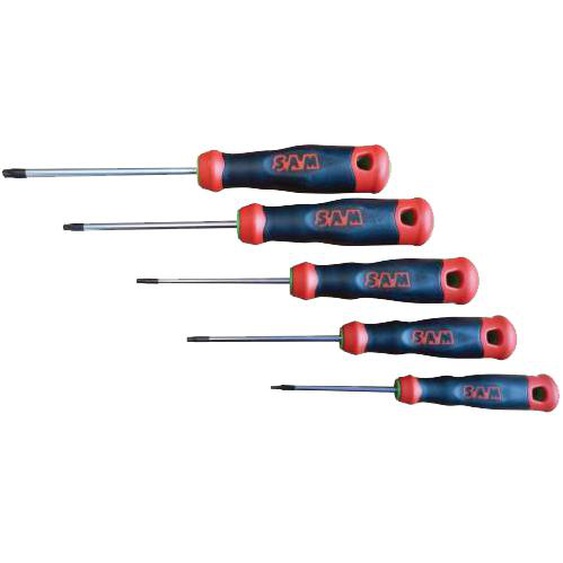 Jeu de 5 tournevis S1 Torx® - SAM OUTILLAGE - T-J3