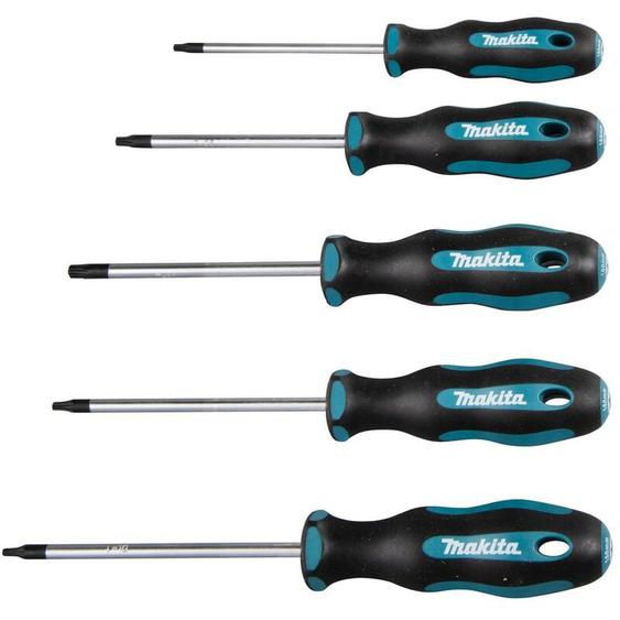 Jeu de 5 tournevis torx Makita E-10534