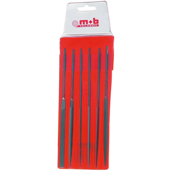 Jeu de 6 limes aiguilles 160mm - MOB OUTILLAGE - 0983162001