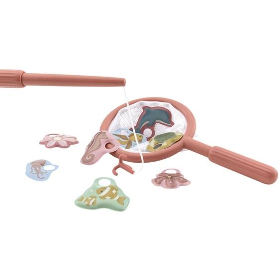 Jeu De Bain Pêche À La Ligne Rose Rose