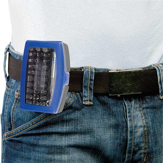 Jeu de boîtes à embouts HEYTEC équipé de 31 pièces avec cliquet à embouts