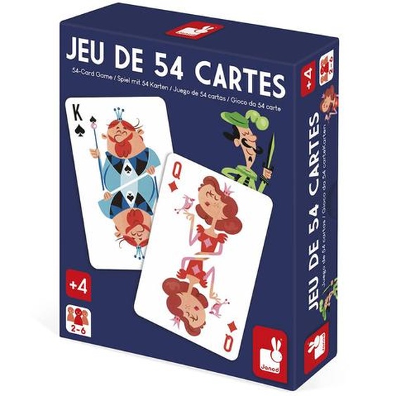Jeu De Cartes 54 Pièces Thème Fête Foraine Multicolore