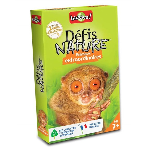 Jeu De Cartes - Défis Nature - A. Extraordinaires - Fabriqué En France Multicolore