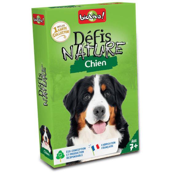 Jeu De Cartes Défis Nature - Chiens - Fabriqué En France Multicolore