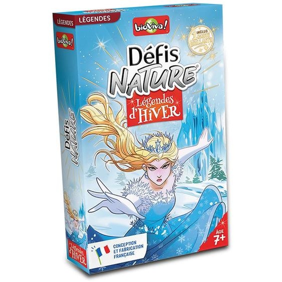 Jeu De Cartes - Défis Nature - Légendes Dhiver - Dès 7 Ans - 2 À 6 Joueurs - Fabriqué En France Multicolore