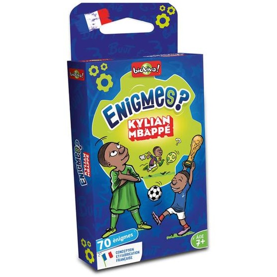 Jeu De Cartes - Enigmes Je Mappelle Kylian - Dès 7 Ans - 2 À 6 Joueurs - Fabriqué En France De Manière Éco-responsable. Multicolore