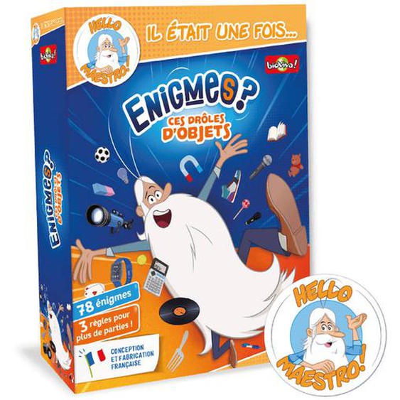 Jeu De Cartes Il Était Une Fois… Enigmes Ces Drôles Dobjets - Fabriqué En France Multicolore