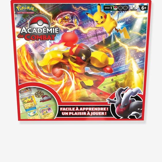 Jeu de cartes Pokemon - L Académie de Combat jaune