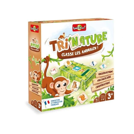 Jeu De Cartes - Trinature - Fabriqué En France Multicolore