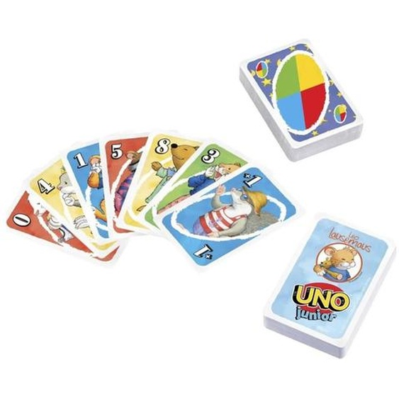 Jeu De Cartes Uno Junior Leo Lausemaus Multicolore