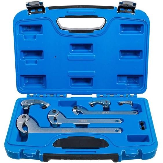 Jeu de Clés à Ergots 8 pcs 35-120 mm - Acier Résistant - Précision et Durabilité, Pro - D-Work