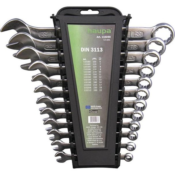 jeu de clés mixtes 12 pièces