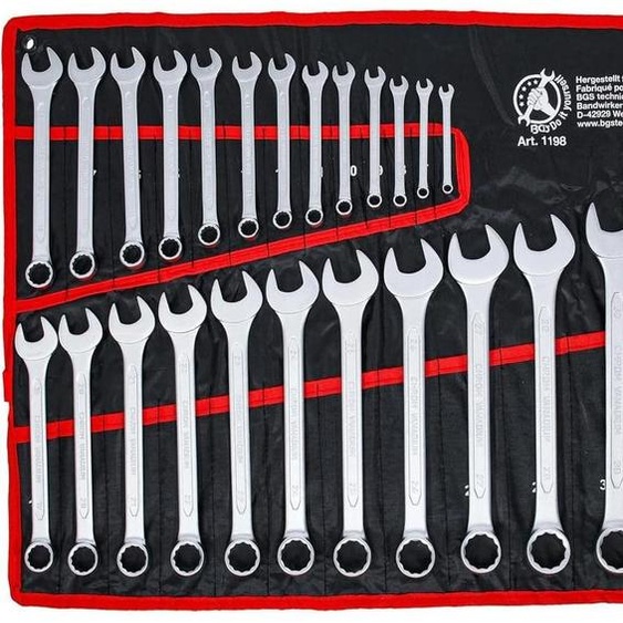 Jeu de Clés Mixtes 6-32 mm - 25 pcs - Acier Résistant et Pratique pour Bricolage, Pro - D-Work
