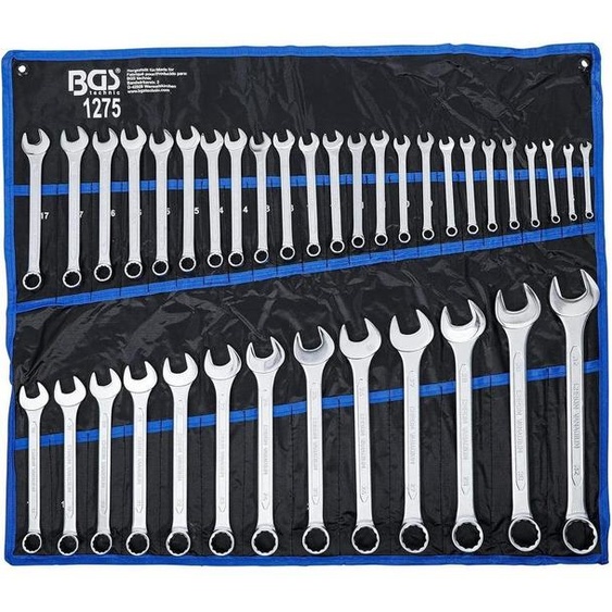 Jeu de Clés Mixtes 6-32 mm - 37 pcs - Acier Résistant et Précision Professionnelle - D-Work