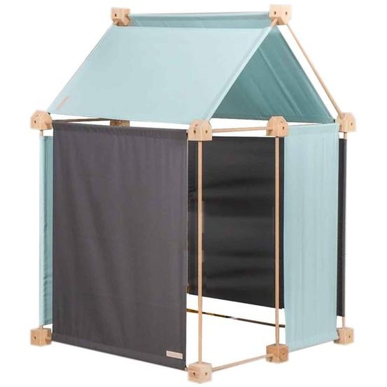 Jeu De Construction Et Tissu Bio 44 Pces Gris