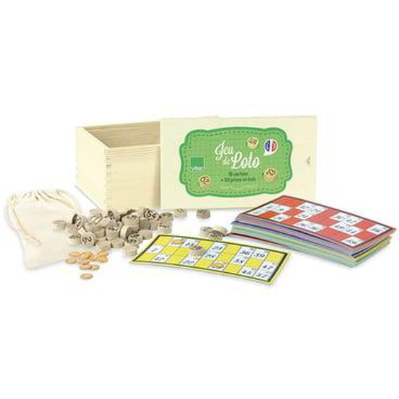 Jeu de loto 76 pièces