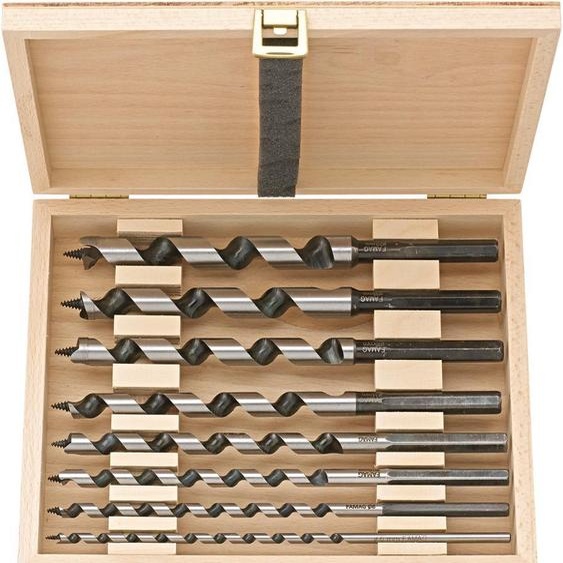 Jeu de mèches à serpentin 235mm 8pcs Famag