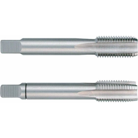 Jeu de tarauds à main RUKO 18 mm Acier rapide (AR) 17 mm DIN 2181 2 Unités 2 Pièces