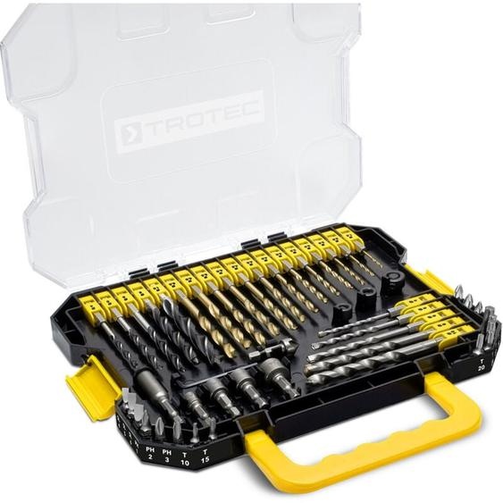 Jeu dembouts et de mèches 6 pans (49 pces) - Trotec