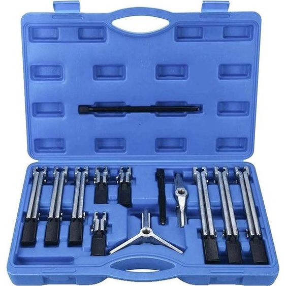 Jeu dextracteurs de roulements, options à 2 bras et 3 bras, construction en acier au chrome-molybdène, jeu de 13 pièces, 13pcs