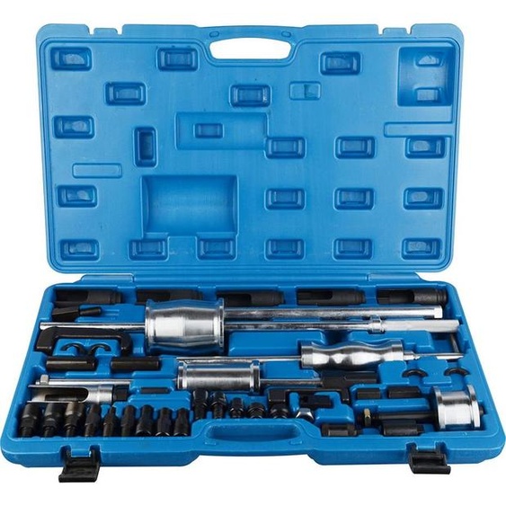 Jeu doutils pour marteau dextraction dinjecteur diesel, acier au carbone, longueur 160 mm et 460 mm, y compris 5 adaptateurs, sac de rangement compact, design convivial