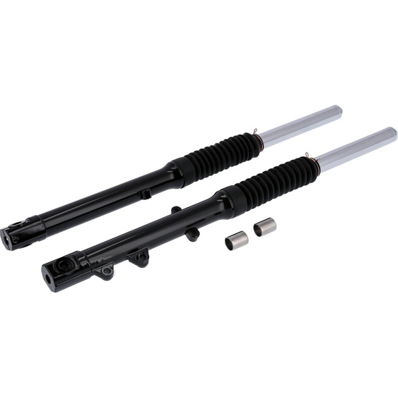 Jeu: Fourche télescopique à frein à disque, noir - Simson S50, S51, S53, S70, S83