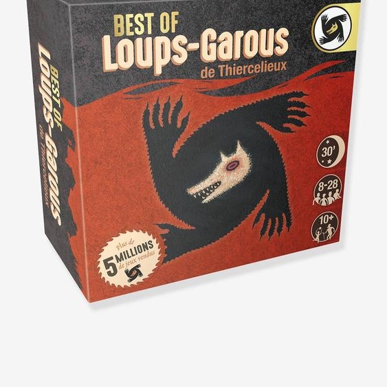 Jeu Loups-Garous de Thiercelieux Best of rouge