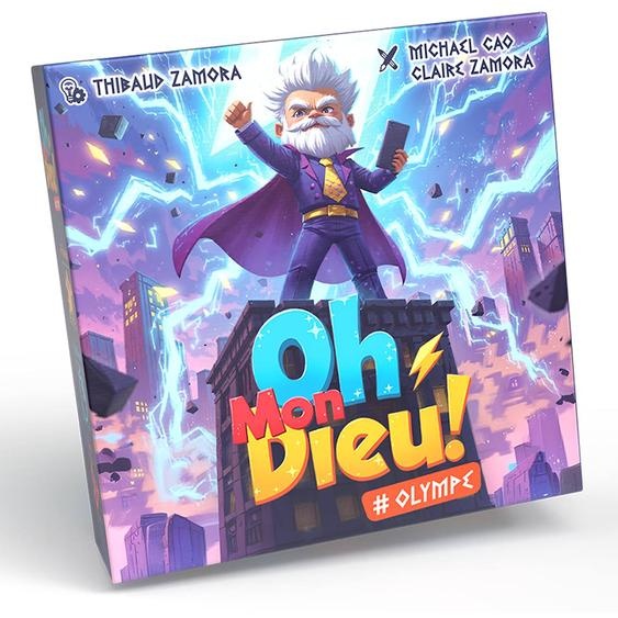 Jeu Oh Mon Dieu ! Olympe - Dès 8 Ans - 2 À 6 Joueurs - Fabriqué En France Et Éco-conçu Multicolore