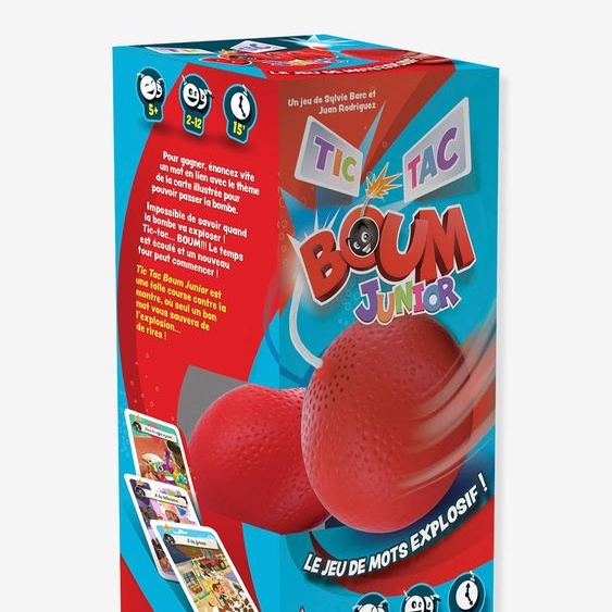 Jeu tic tac boum junior bleu