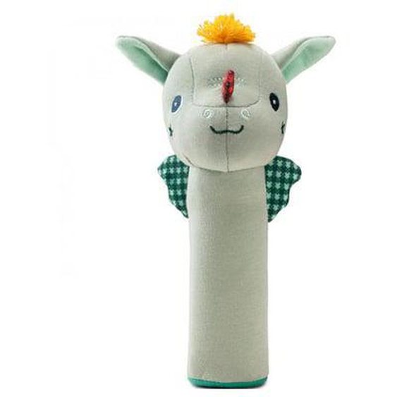 Joe le dragon - Hochet pouet eco