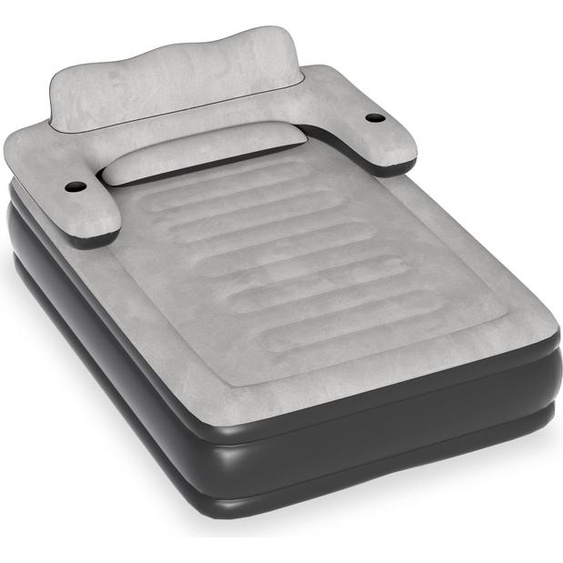 JOIEYOU Lits à air 145x195x82cm Lit double Matelas à air auto-gonflant avec dossier & pompe à air électrique Gonflage/dégonflage rapide Matelas à air pliable Capacité de charge jusquà 250KG