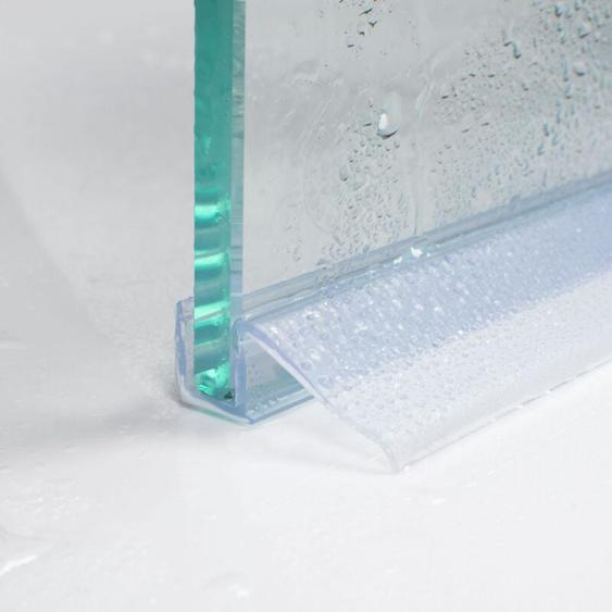 Schulte - Joint détanchéité de douche bas Universel 100 cm recoupable, pour porte coulissante 8 mm, E100058-8-1