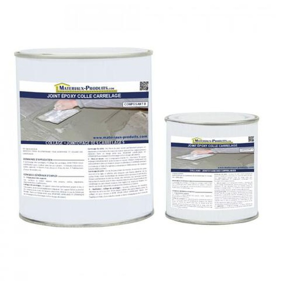 Matpro - Joint époxy colle Carrelage - 1 Kg Blanc