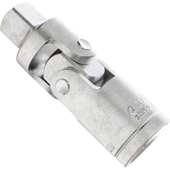 Joint universel 3/8 pouces avec accouplement carré des deux côtés WIESEMANN 1893 | 10 mm (3/8) accouplement | CV alliage dacier chromé | 80881