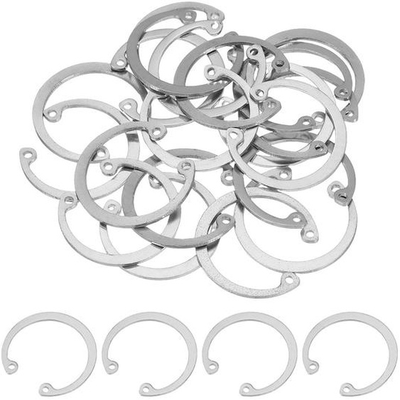 Joints de retenue de 35 mm de diamètre intérieur, 20 pièces, clips de fixation en acier inoxydable