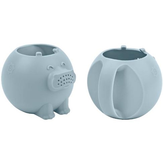 Jouet De Bain Arrosoir En Silicone Bleu