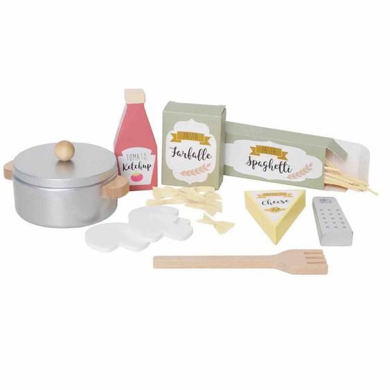 Jouet En Bois - Dinette - Pâtes Multicolore