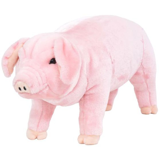 Jouet en peluche Cochon rose XXL