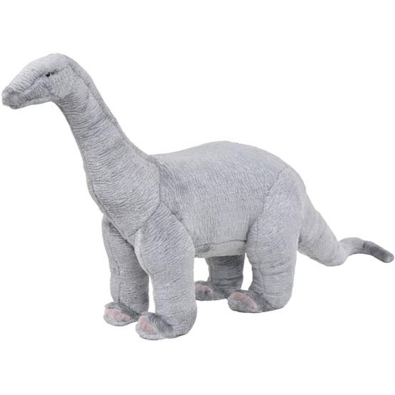 Jouet en peluche Dinosaure Brachiosaurus Gris XXL