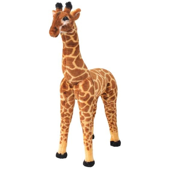 Jouet en peluche Girafe Marron et jaune XXL
