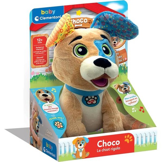 Jouet En Peluche Interactif Chiot – Dès 6 Mois Multicolore