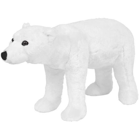 Jouet en peluche Ours polaire Blanc XXL