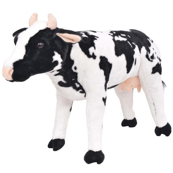 Jouet en peluche Vache Noir et blanc XXL