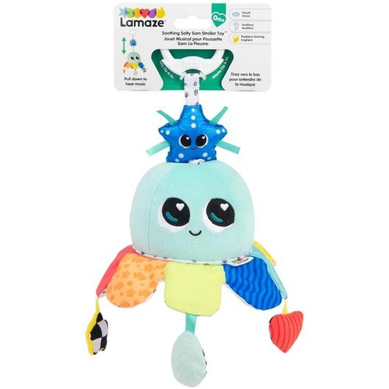Jouet Musical Pour Poussette Sam La Pieuvre Multicolore