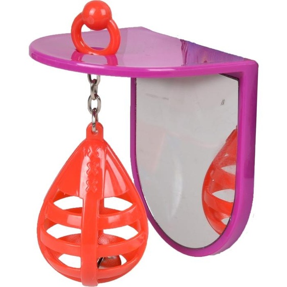 Jouet oiseau Hercules Sac de frappe rouge 8x6x9,5 cm oiseau